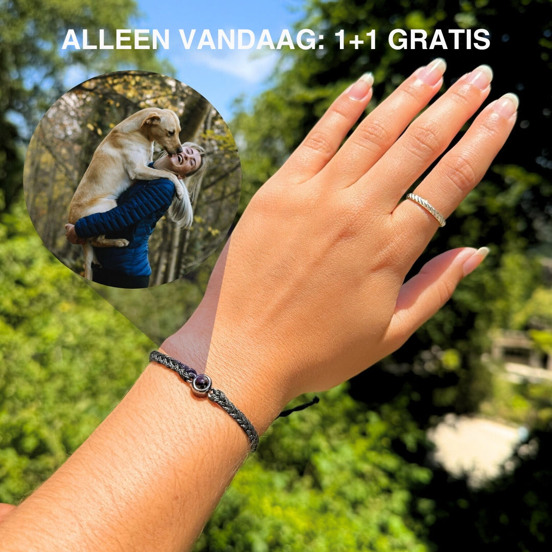 Foto Armband met Letter