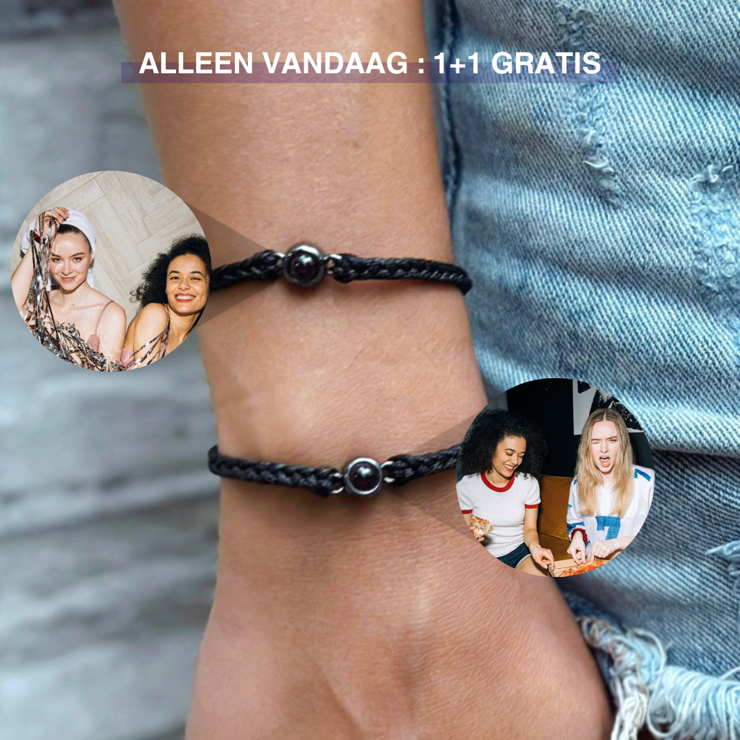 Foto armband 1+1 GRATIS